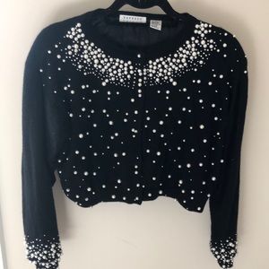 Express Tricot Gorgeous bolero sweater jacket